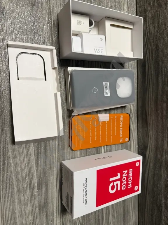 Xiaomi REDMI Note 15 Black 8GB RAM 128GB ROM