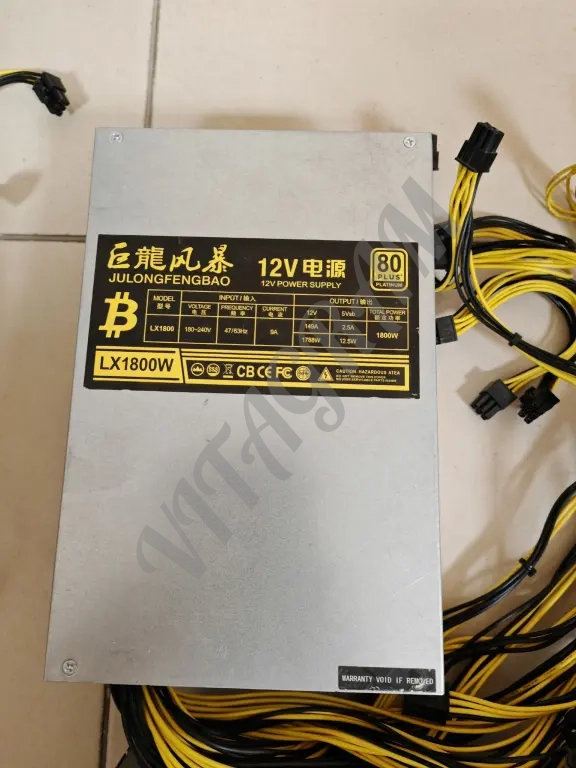 Блок питания LX1800W 80 plus