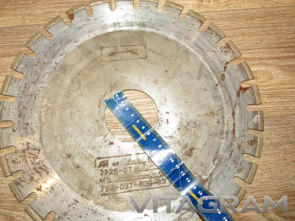 Алмазный диск по граниту, мрамору СССР