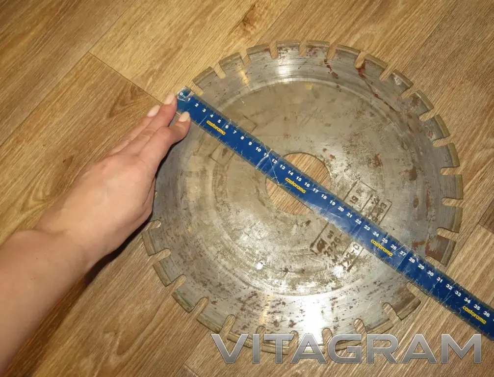 Алмазный диск по граниту, мрамору СССР