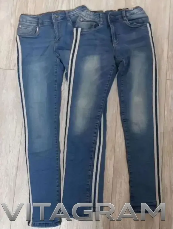 Джинсы утепленные для девочки 146