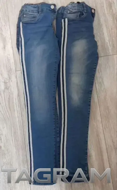 Джинсы утепленные для девочки 146