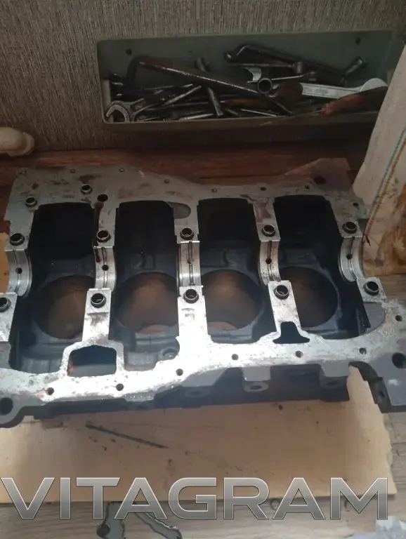 Блок цилиндров Рено Логан 1.6