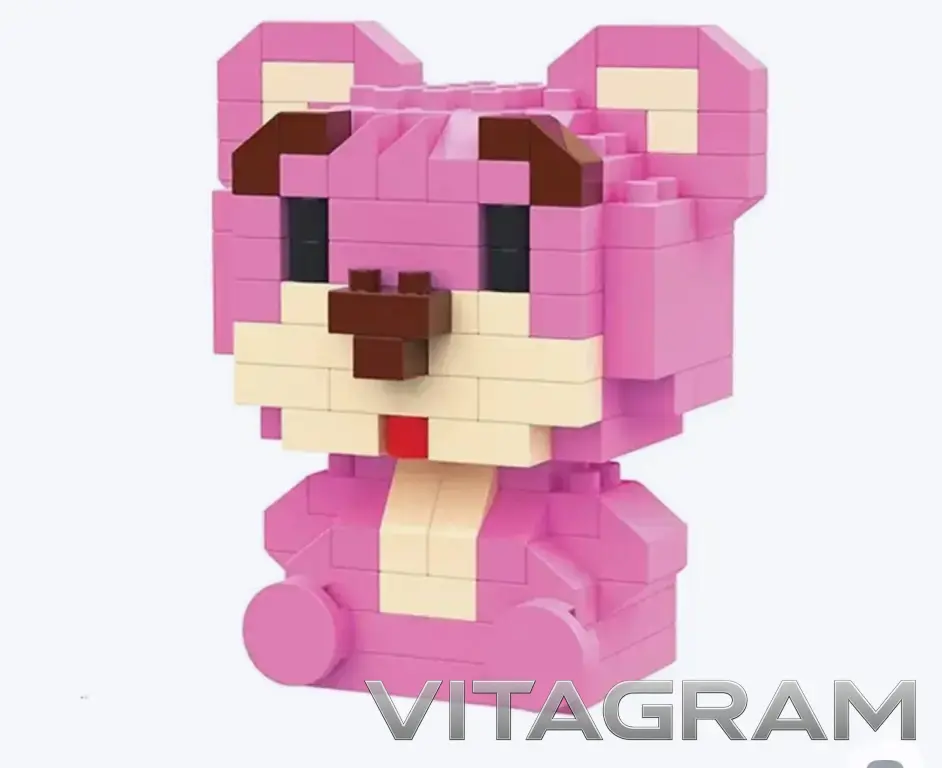 Конструктор 3 D Медвежонок