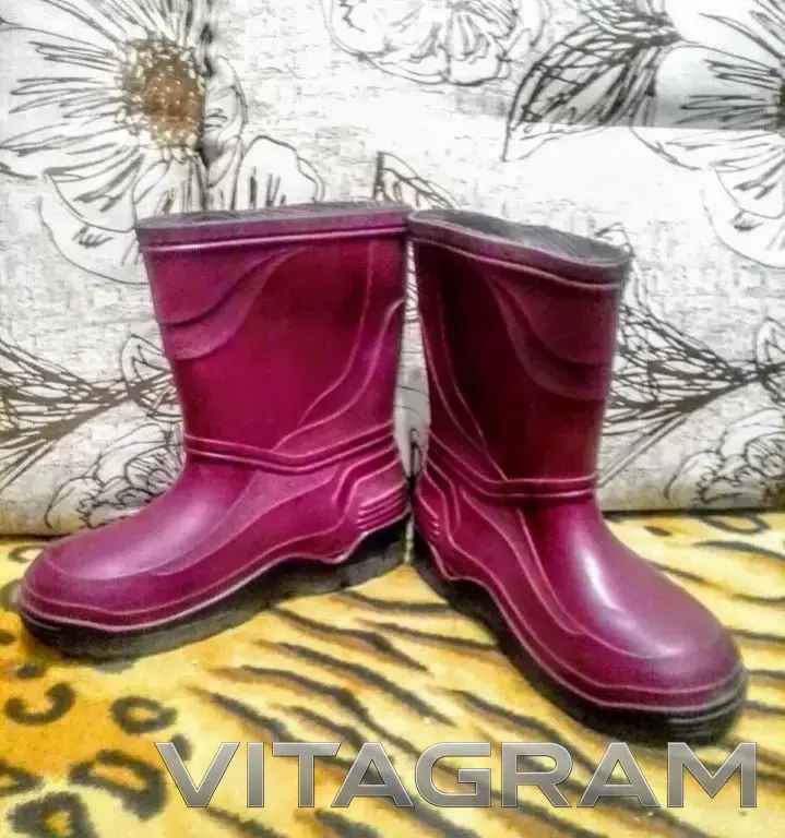 Сапоги резиновые с утеплителем р33-34