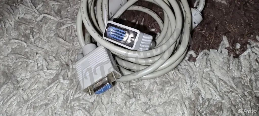 Кабель для компьютера D-sub
