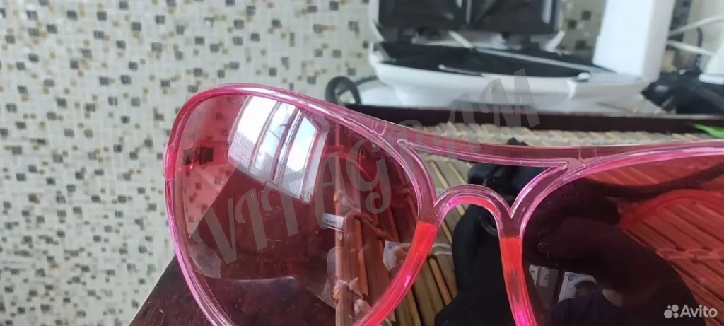 Очки розовые под Авиаторы