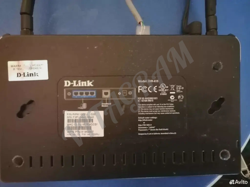 Роутер D-link DIR-615