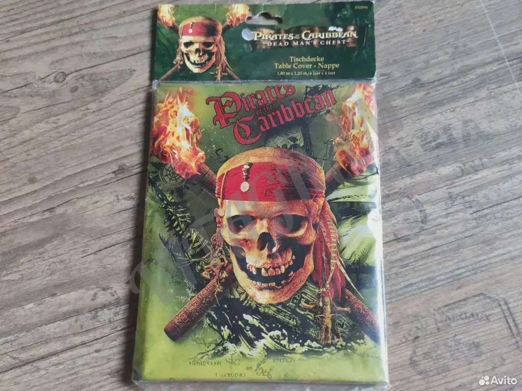 Скатерть для стола Пираты Карибского моря