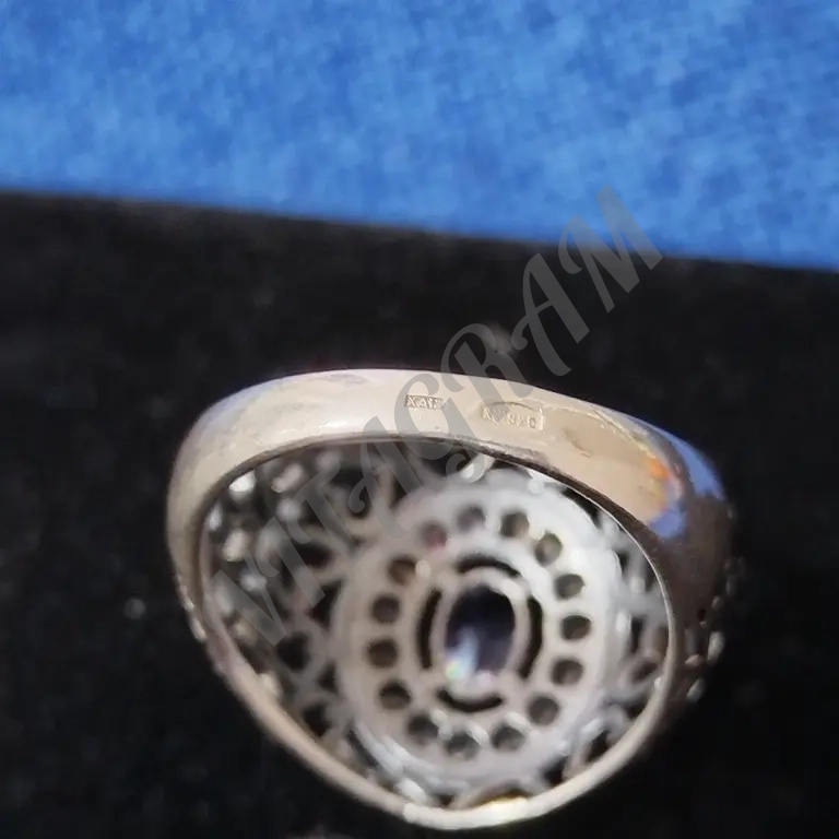 Кольцо серебро 925