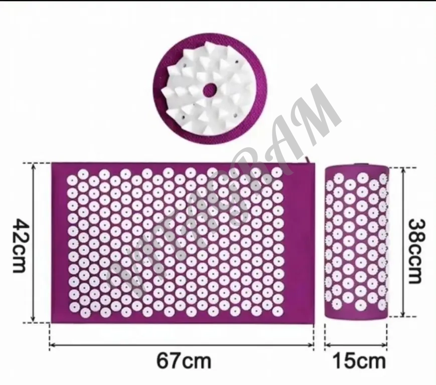 Массажный аккупунктурный коврик