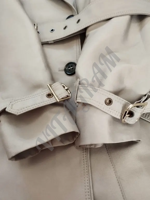 Плащ тренч 42 O'Stin (Остин) женский серый