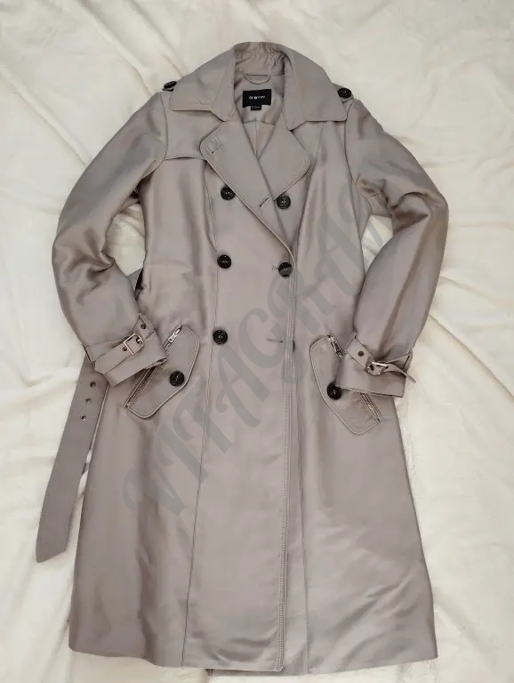 Плащ тренч 42 O'Stin (Остин) женский серый