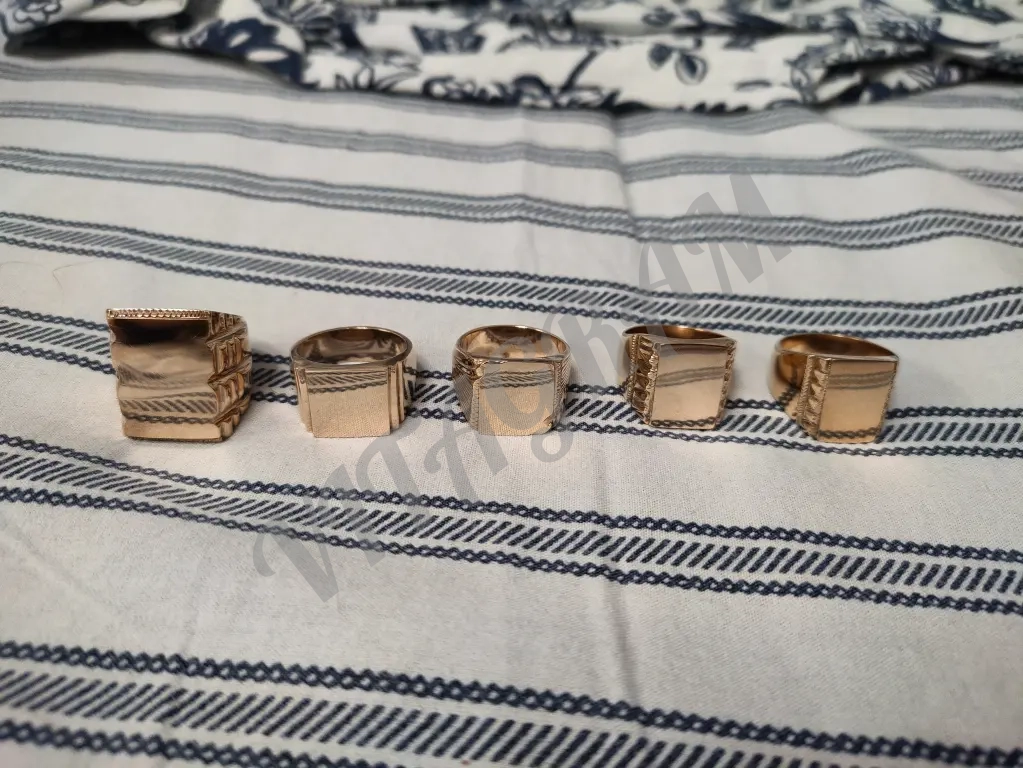 Перстень печатка Рандоль с пробой 585