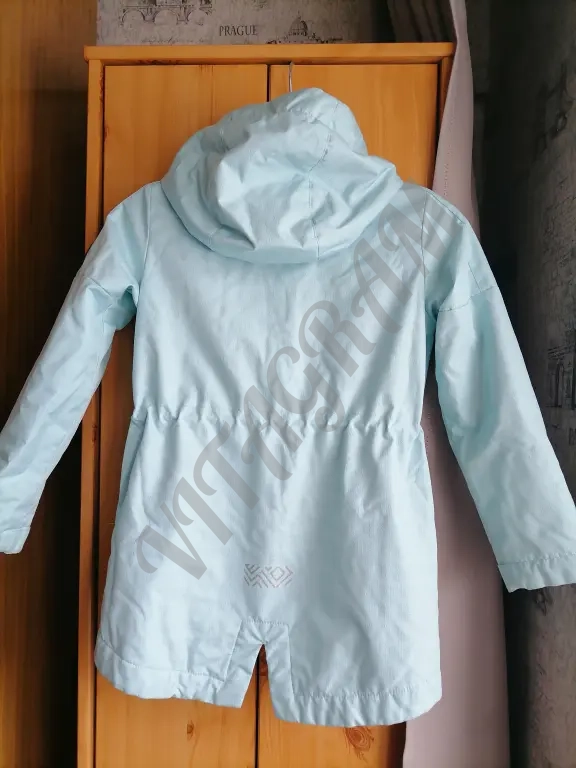 Куртка для девочки Outventure, 122-128 мята