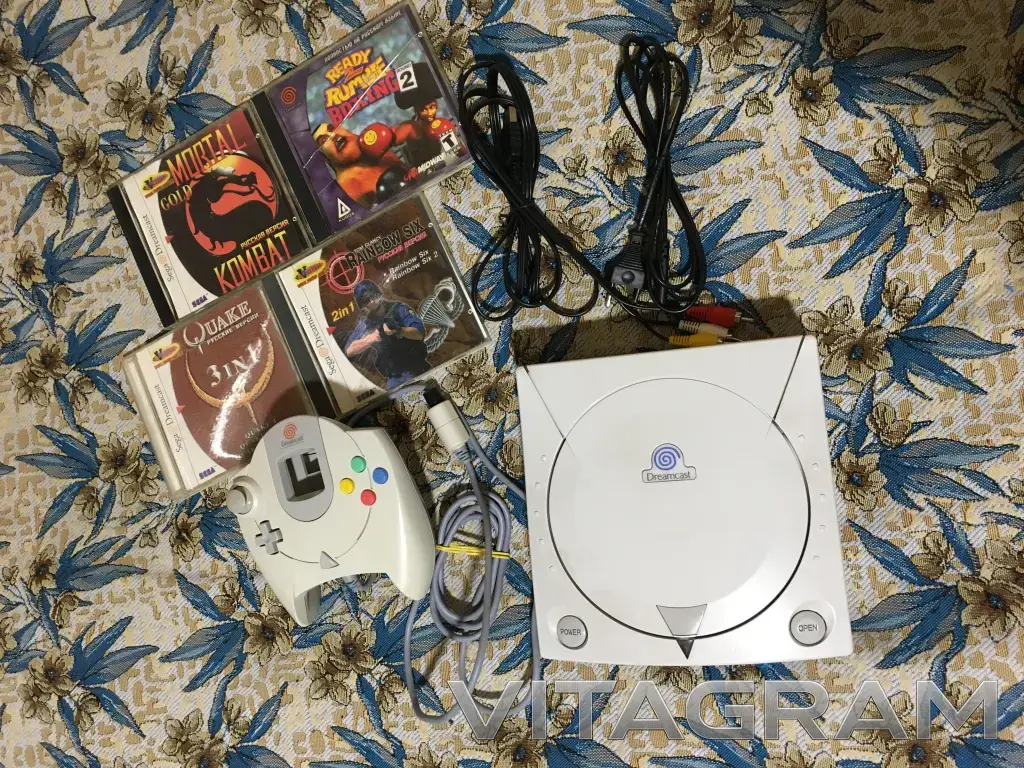 Sega dreamcast приставка адаптеры и устройства