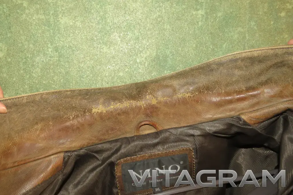 Куртка мужская кожаная Nino р 56-58