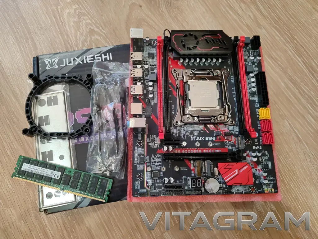 Koмплeкт мaтepинкa, Xеоn 2666 v3 10/20 2,9ГГц, 16Гб