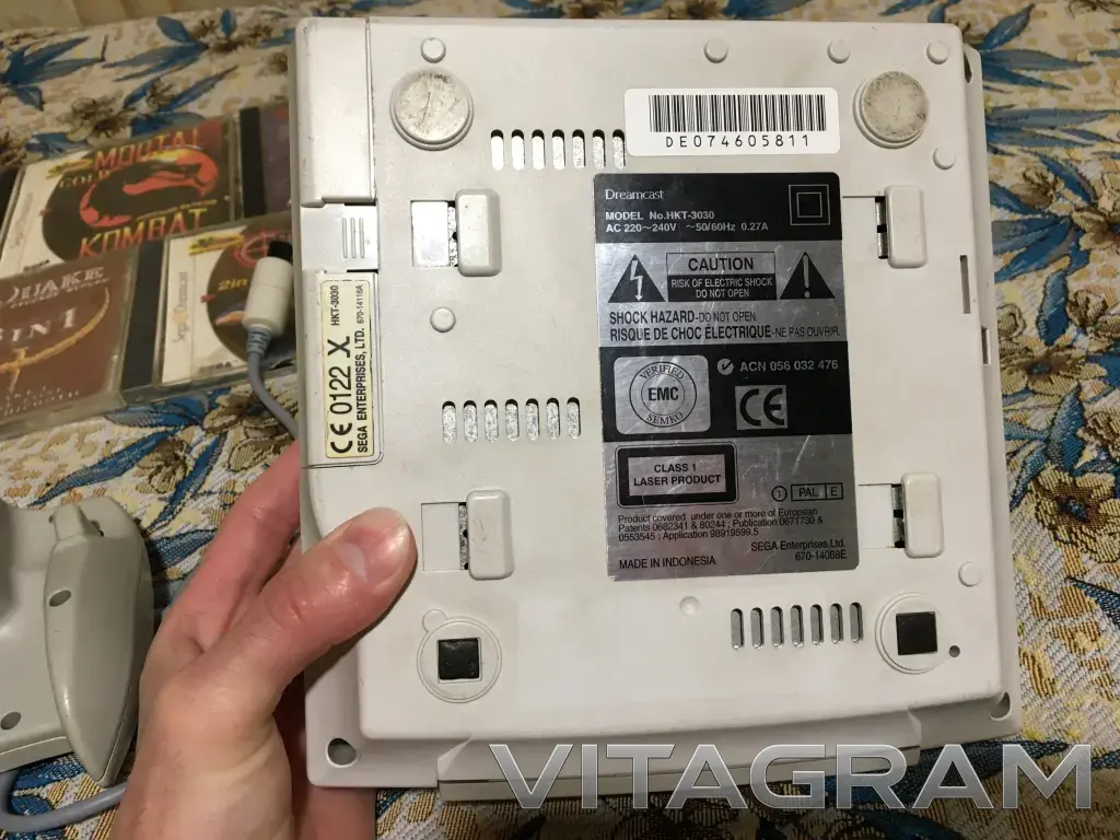 Sega dreamcast приставка адаптеры и устройства