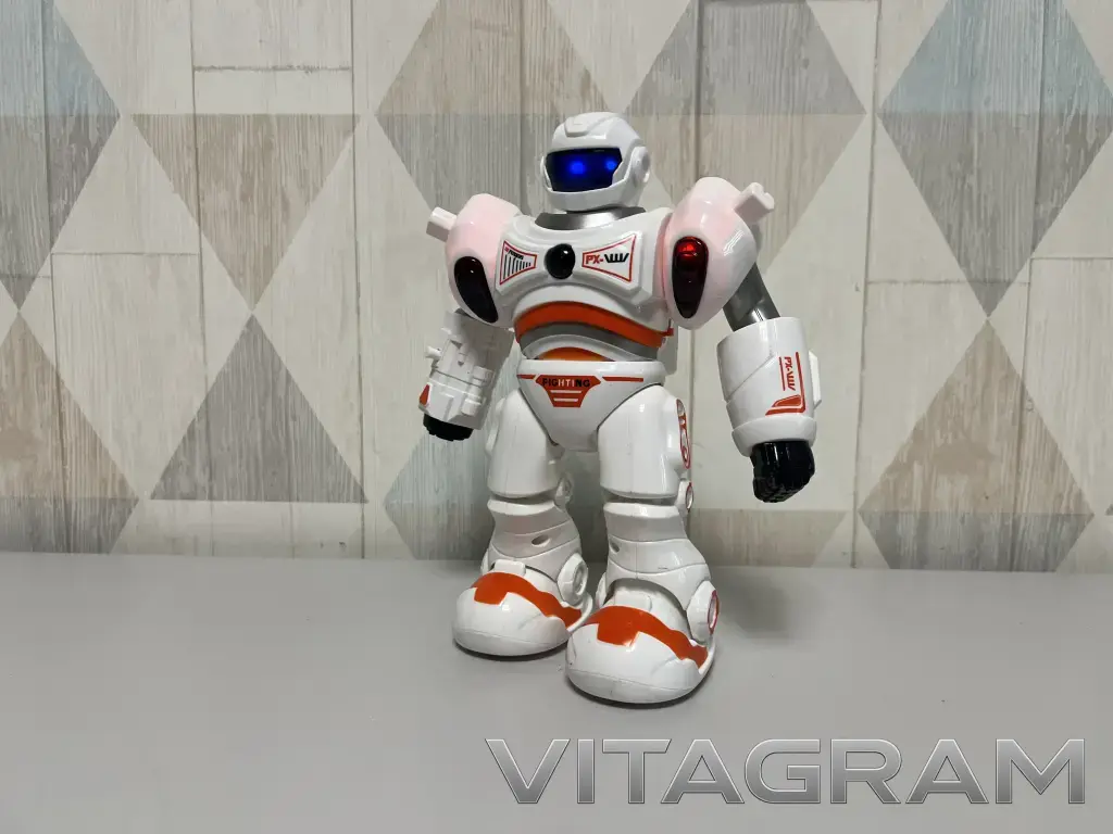 Робот и динозавр музыкальные, ходячие