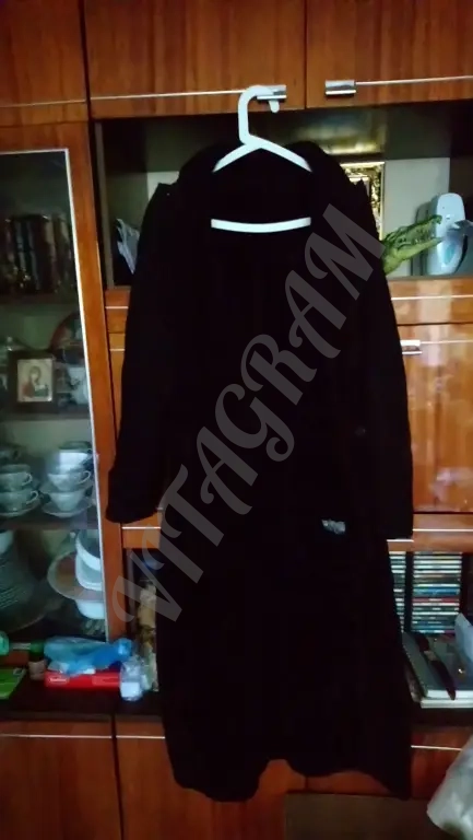 Brost. Дублёнка длинная с поясом в хорошем состоянии