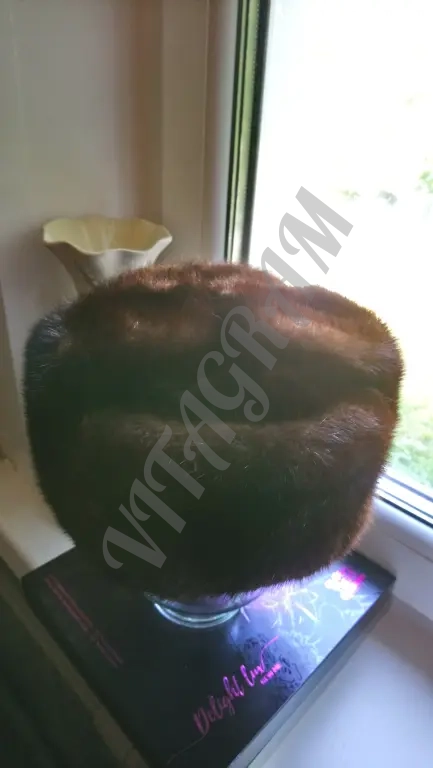 Шапка формовка норковая в хорошем состоянии