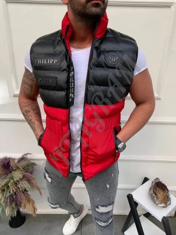 Philip Plein, Dolce & Gabbana, Burberry. Жилеты