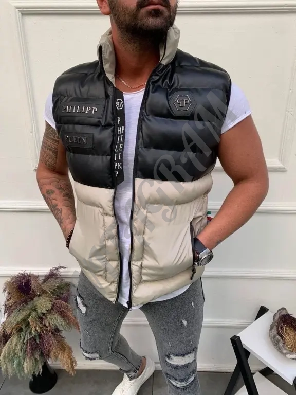 Philip Plein, Dolce & Gabbana, Burberry. Жилеты
