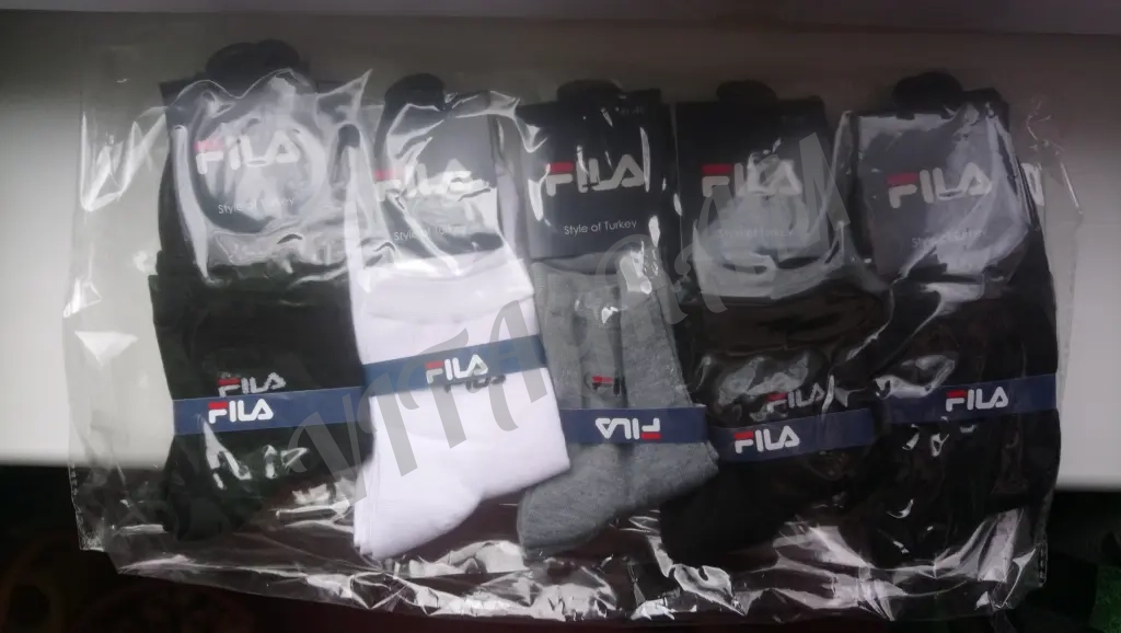 Gucci, Versace, Fila. Носки в упаковке по 10 шт.