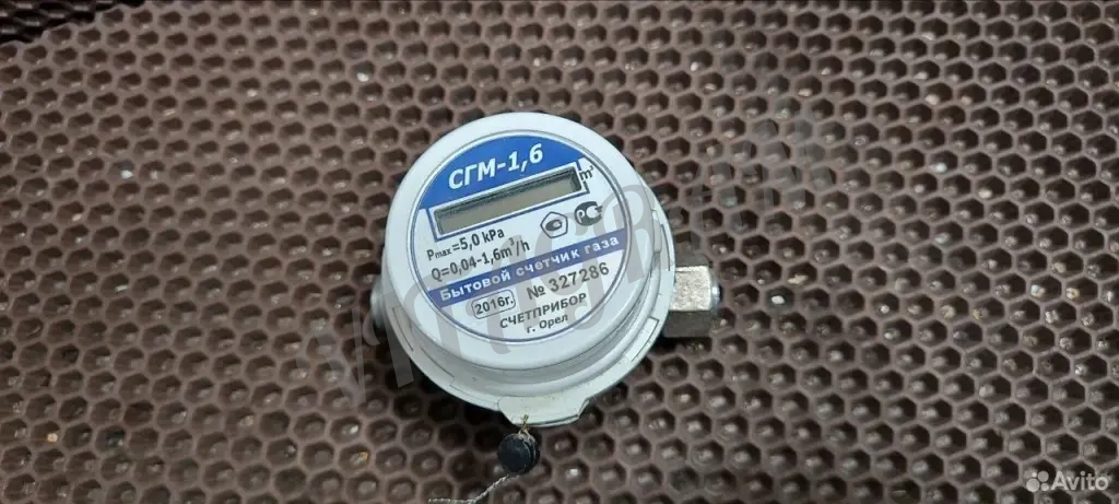 Газовый счетчик сгм- 1,6