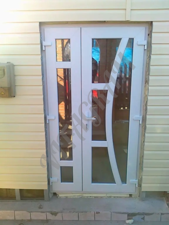 Дверь Входная ПВХ, АЛюминий.