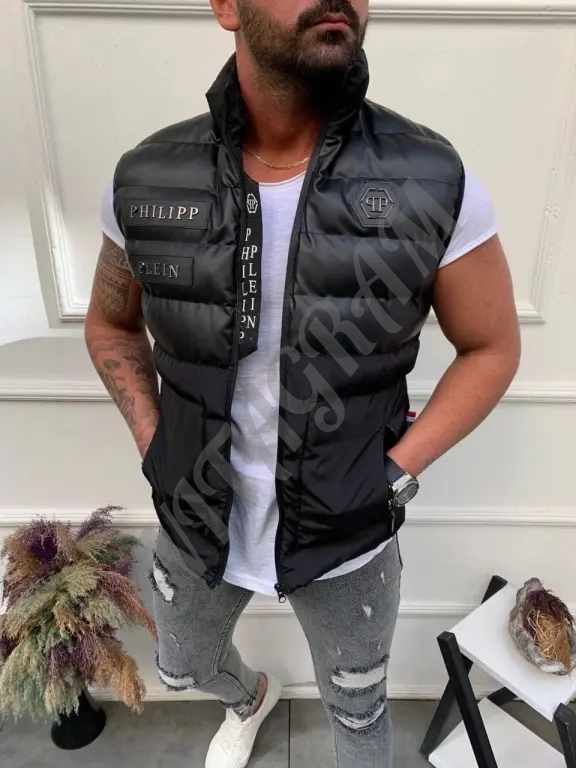 Philip Plein, Dolce & Gabbana, Burberry. Жилеты
