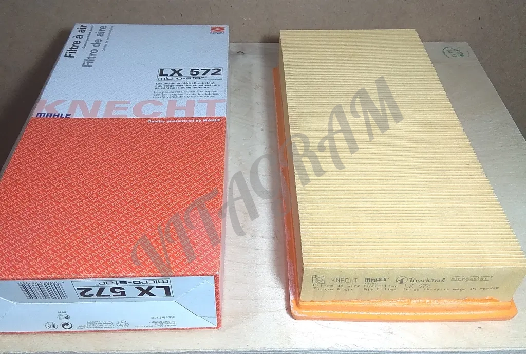 Фильтр воздушный KNECHT/MAHLE LX572