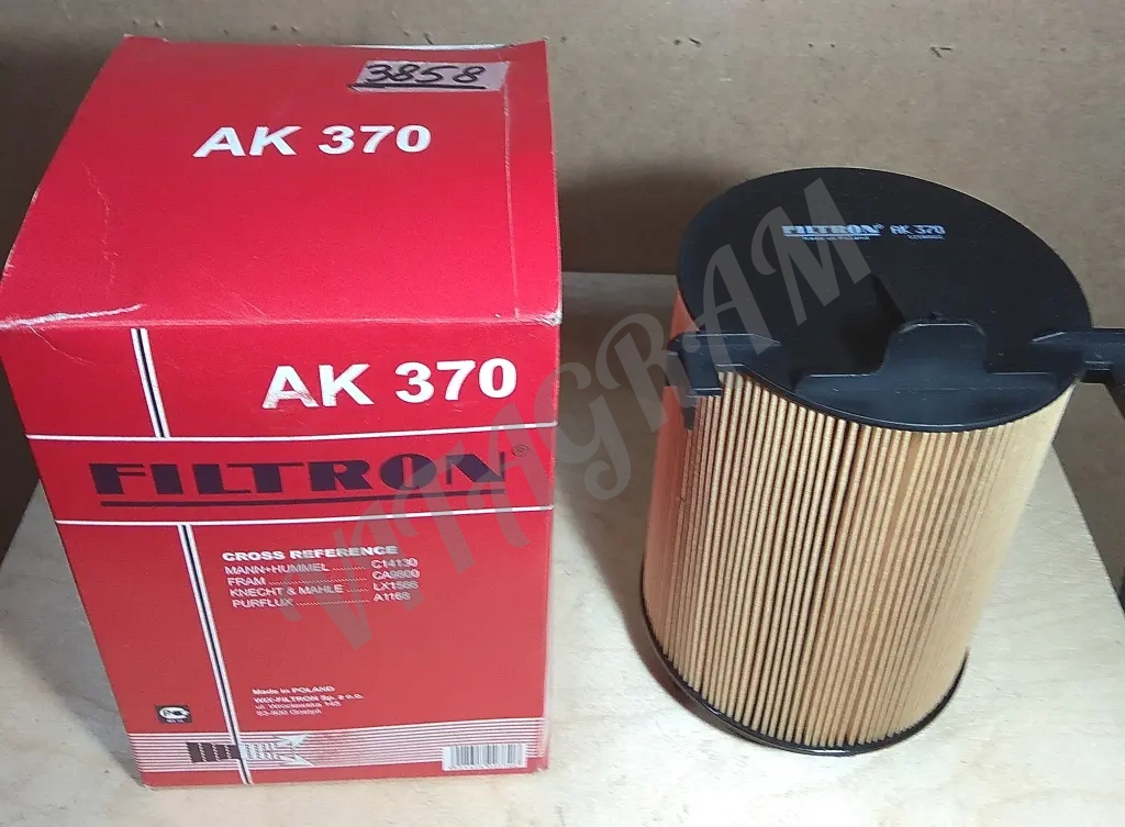 Фильтр воздушный FILTRON AK370
