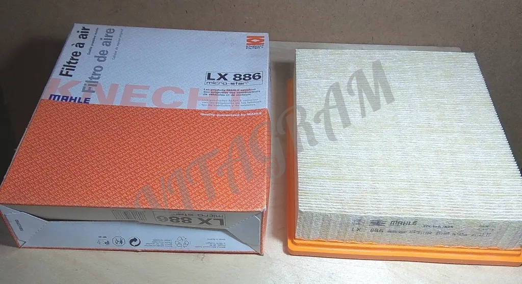 Фильтр воздушный KNECHT/MAHLE LX886