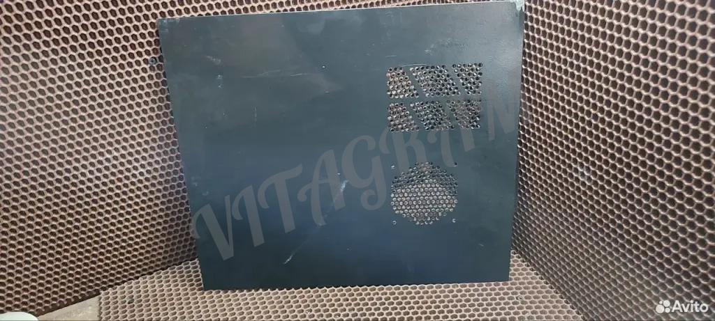 Крышка боковая съёмная чёрная Midi tower