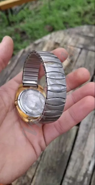 Мужские часы “Чайка”, 17 камней, позолота AU-10 – рабочие