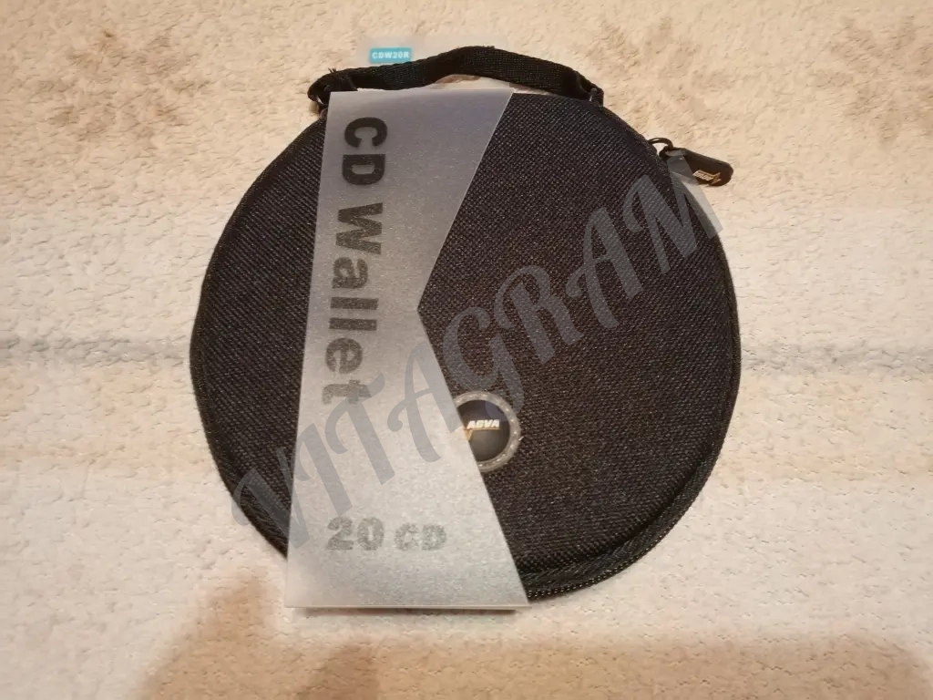 Сумка портмоне для дисков agva 20cd или dvd