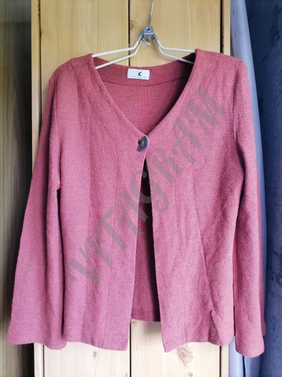 Кардиган ,жакет Consequent, лён, шерсть к, L