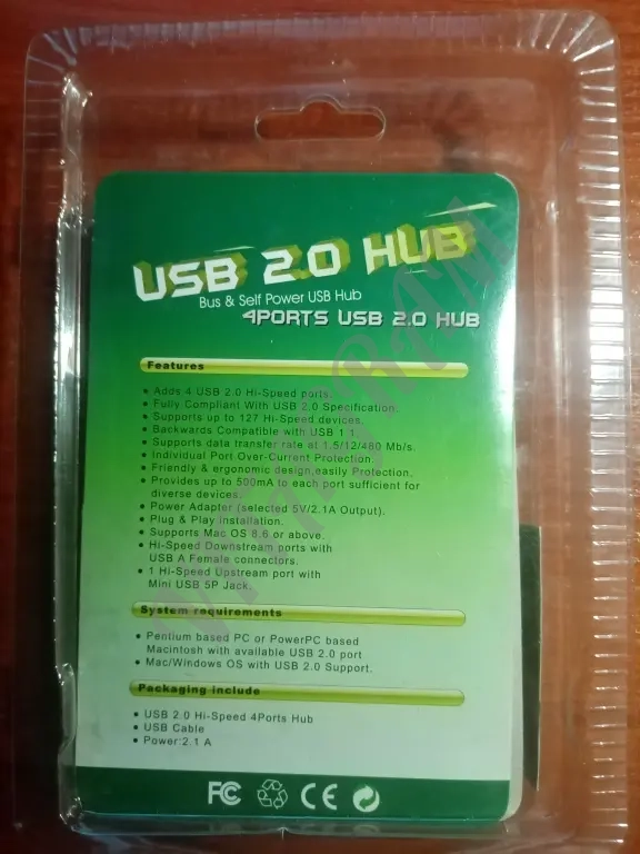 Usb разветвитель на 4 usb