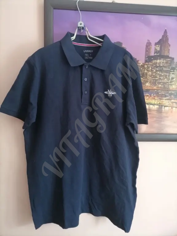 Футболка, поло Livergy, L хлопок