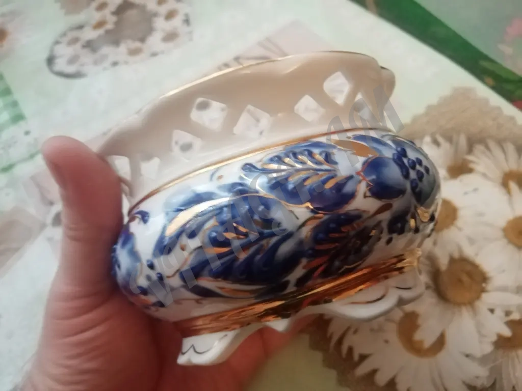 Конфетница кисловодский фарфор