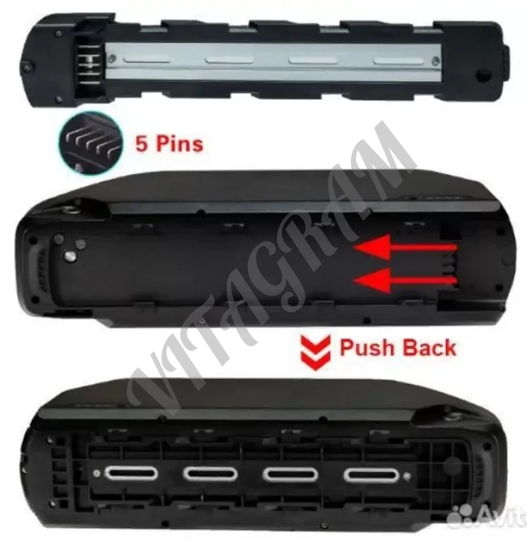 Корпус аккумулятора электровелосипеда