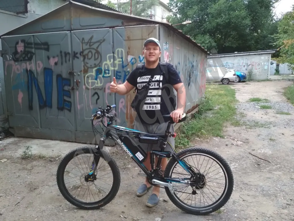 Электровелосипед кастом сборка