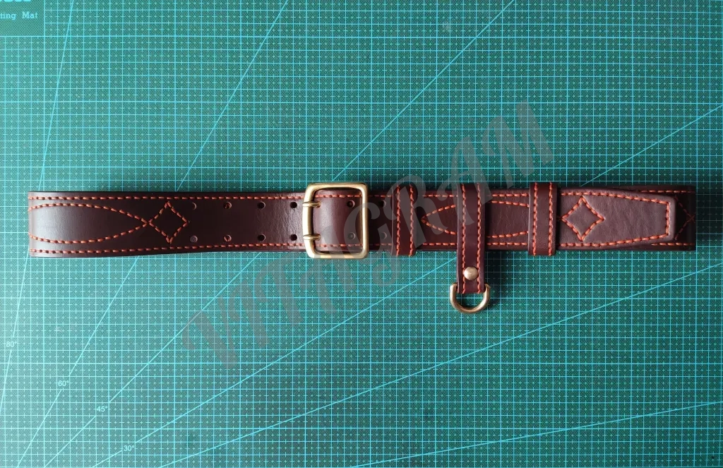 Ремень 44 мм с офицерской прошивкой