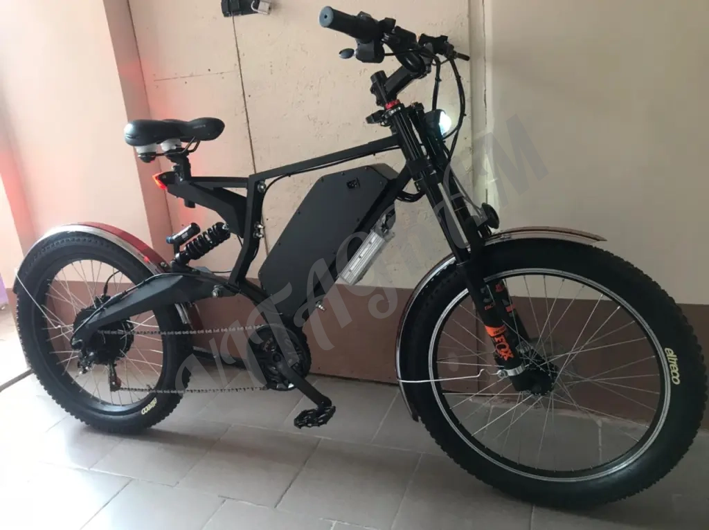 Электровелосипед кастом сборка