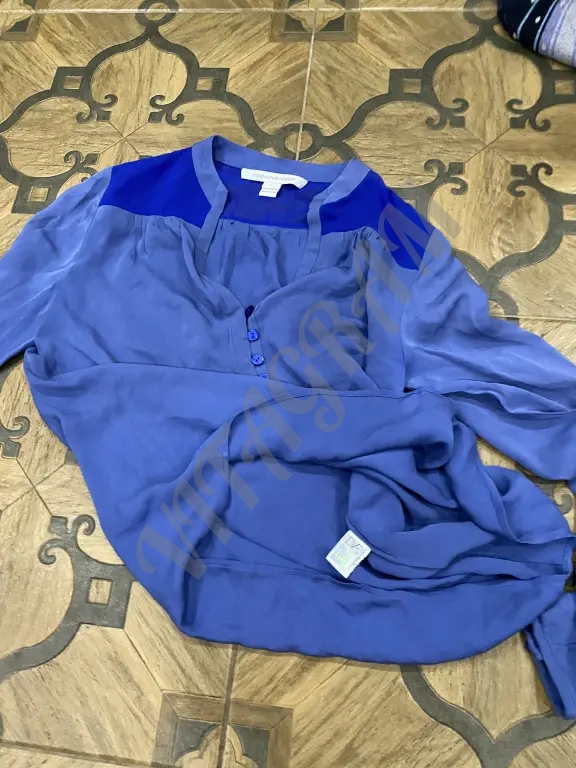 Шелковая рубашка Diana von furstenberg оригинал