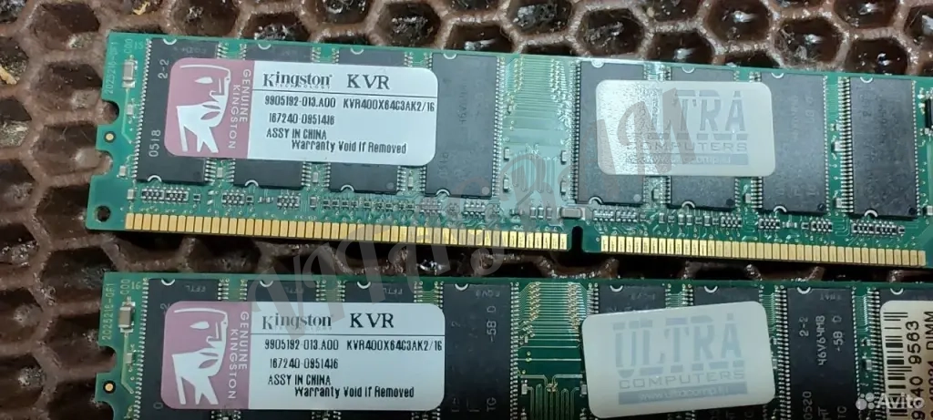 Kingston kvr400x64c3ak2/1g