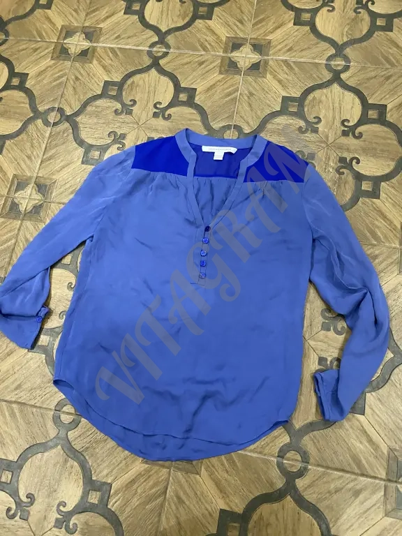 Шелковая рубашка Diana von furstenberg оригинал