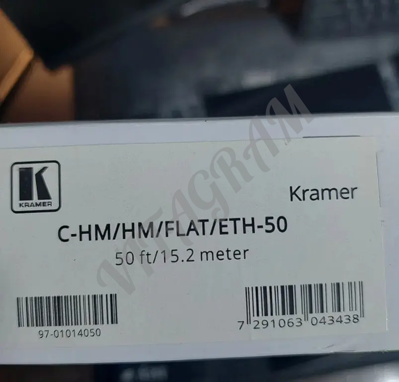 Hdmi (HEC) Kramer Electronics C-HM/HM/flat/ETH-50